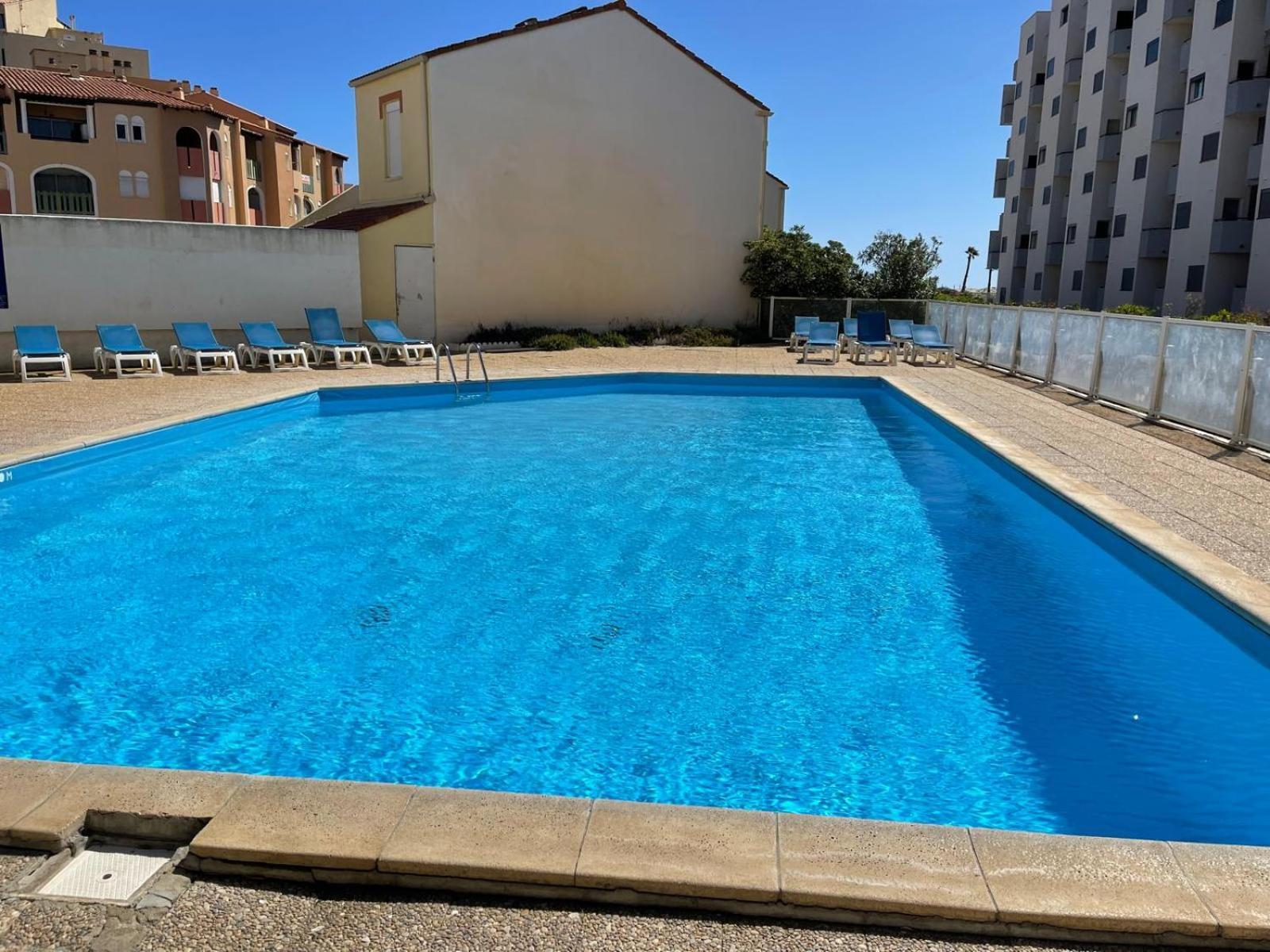 Apartamento Le Bleu Soleil De Barcares Le Barcarès Exterior foto